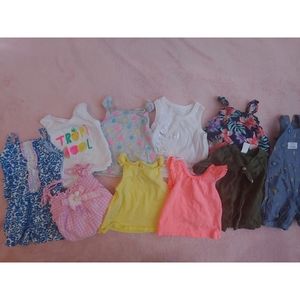Baby girl 9 month summer clothes